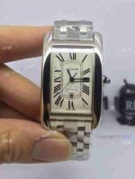 Swiss Replica Cartier Tank Americaine 1713 Stainless Steel Watch